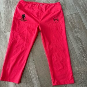 Under Armour Capri Technical Leggings- Heatgear